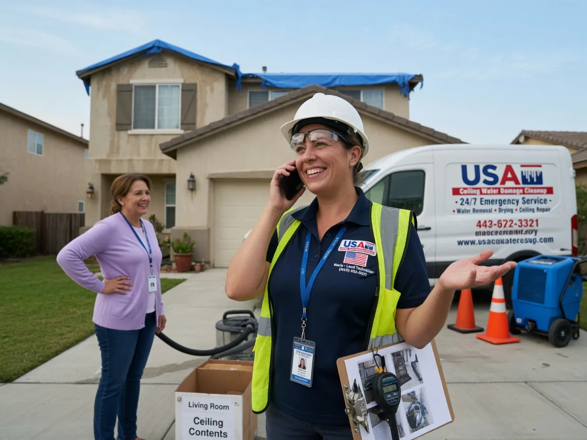 Ceiling Water Damage Restoration Brownsboro, TX FAQs
